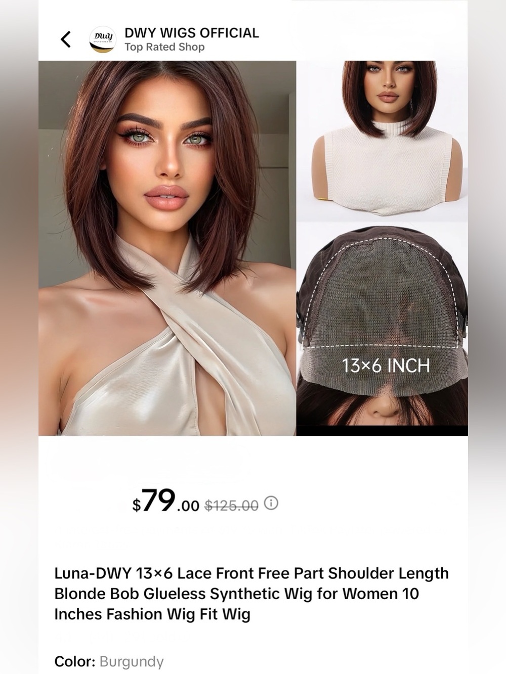 DWY Luna Burgundy